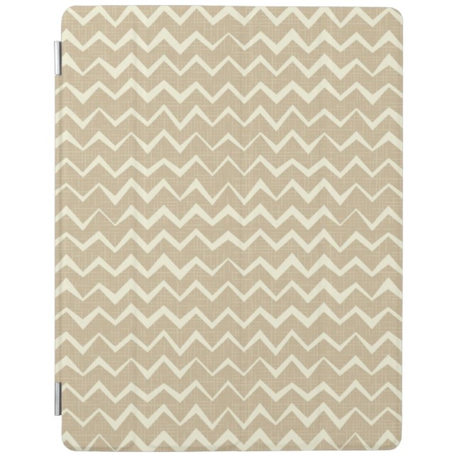 Zigzag pattern iPad smart cover (Front)