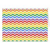 ZigZag Pattern Rainbow Cards (Front Horizontal)