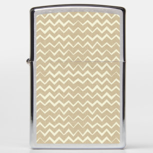 Zigzag pattern zippo lighter