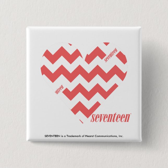 ZigZag Pink 3 Button (Front)