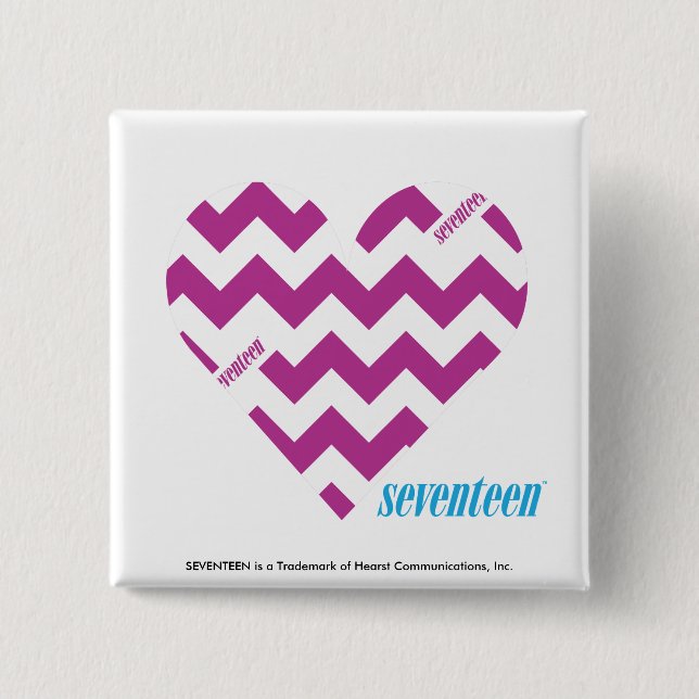 ZigZag Purple 2 Button (Front)