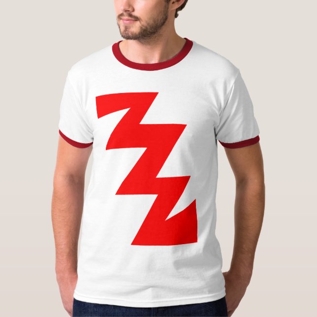 ZigZag - Red T-Shirt (Front)