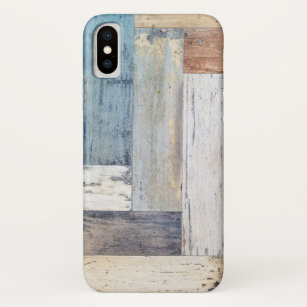 zigzag rustic wood pattern design iPhone x case