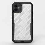 zigzag squares in gray... OtterBox commuter iPhone 11 case