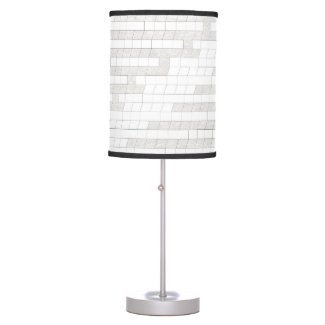 zigzag squares in gray... table lamp