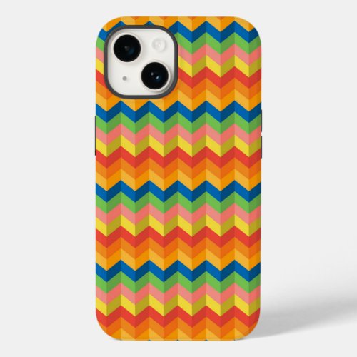 zigzag stripe Case_Mate iPhone 14 case