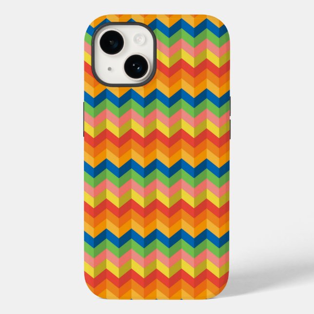 zigzag stripe Case-Mate iPhone case (Back)