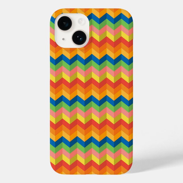 zigzag stripe Case-Mate iPhone case (Back)