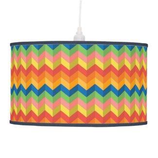 zigzag stripe ceiling lamp