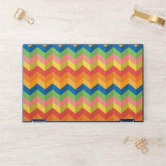 zigzag stripe HP laptop skin