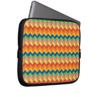 zigzag stripe laptop sleeve