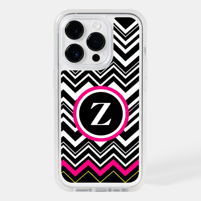 ZigZag Stripe Otterbox iPhone Case (Back)