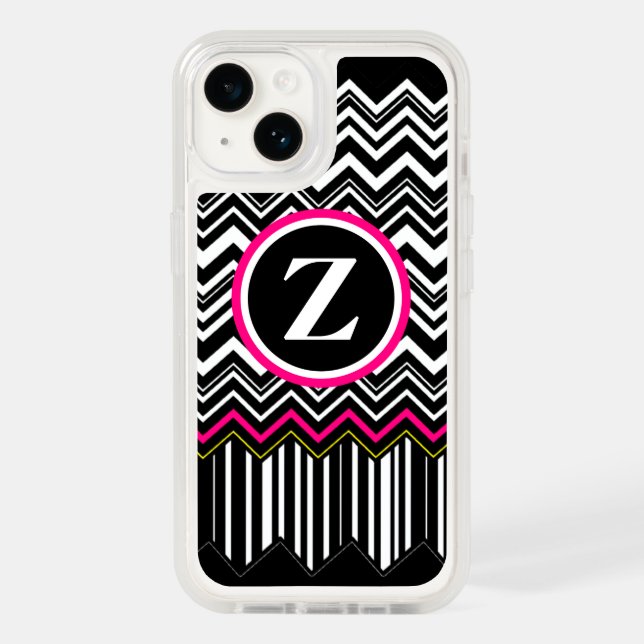 ZigZag Stripe Otterbox iPhone Case (Back)