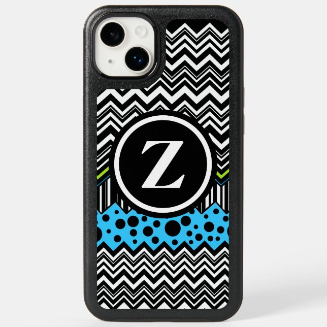 ZigZag Stripe Otterbox iPhone Case (Back)