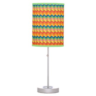 zigzag stripe table lamp