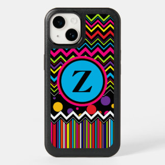 ZigZag Stripes & Dots OtterBox iPhone 14 Case
