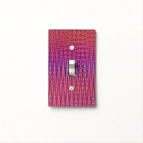 Zigzag Sunset Light Switch Cover