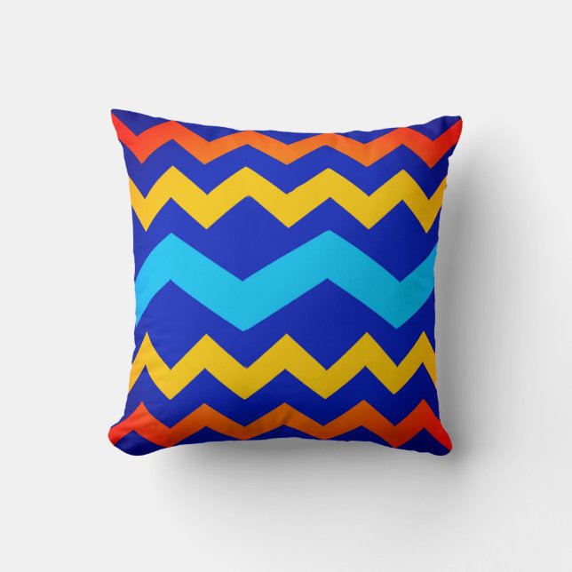 Zigzag Throw Pillow (Front)