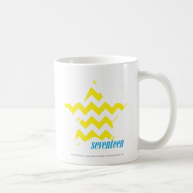 ZigZag Yellow 3 Coffee Mug (Right)