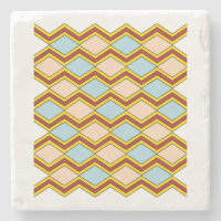 Zigzags and Diamonds Abstract Art