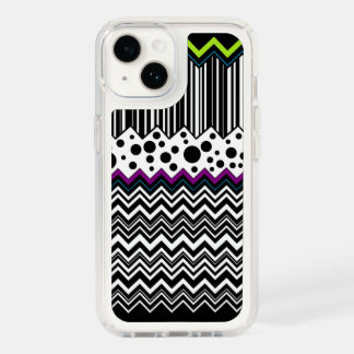 ZigZags Stripes & Speck iPhone 14 Case