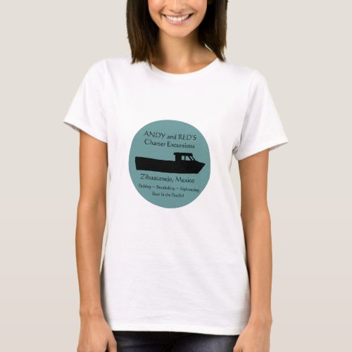 Zihuatanejo Charter Boats T_Shirt