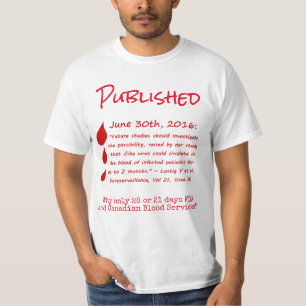 Zika Viral RNA in Blood Months Shirt by RoseWrites
