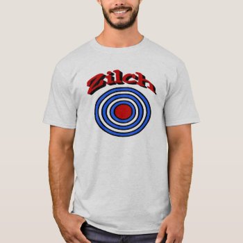 Zilch Target T-shirt by figstreetstudio at Zazzle