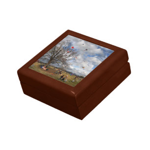 Zilker Park Kite Festival - Austin Texas Jewelry Box