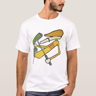 ZIMAD CHARACTER WITH PAINT BUCKET AND ROLLER T-Shirt