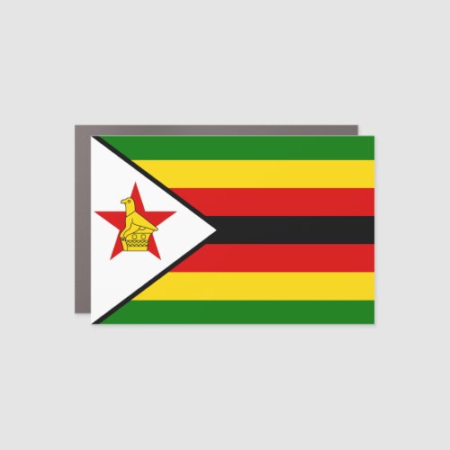 Zimbabwe Car Magnet
