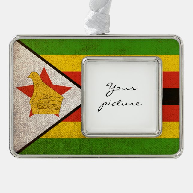 Zimbabwe Christmas Ornament (Front)