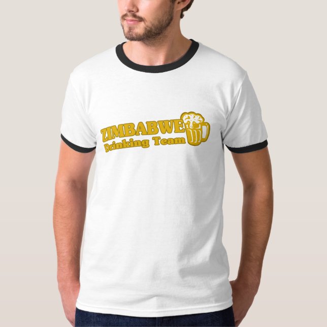 Zimbabwe Drinking Team T-Shirt (Front)