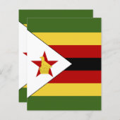 Zimbabwe flag (Front/Back)