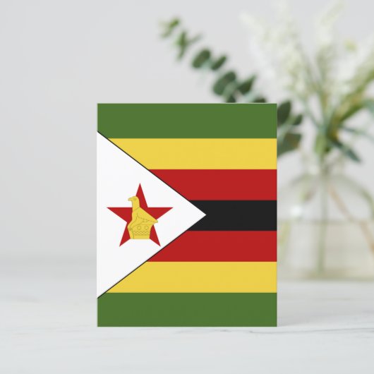 Zimbabwe flag (Standing Front)