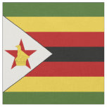 Zimbabwe flag fabric