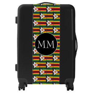 ZIMBABWE FLAG Monogram Luggage