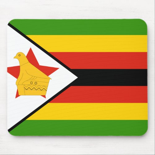 Zimbabwe Flag Mouse Pad