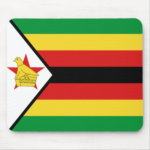 Zimbabwe Flag Mousepad
