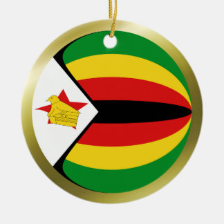 Zimbabwe Flag Ornament