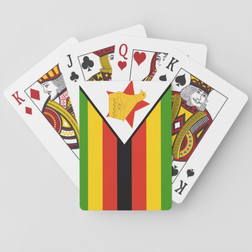 Zimbabwe Flag Playing Cards