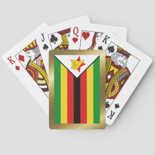 Zimbabwe Flag Playing Cards