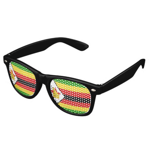 Zimbabwe Flag Retro Sunglasses