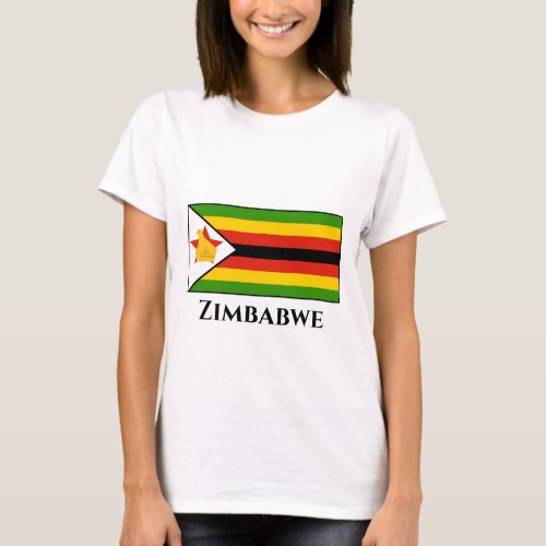 Zimbabwe Flag T_Shirt