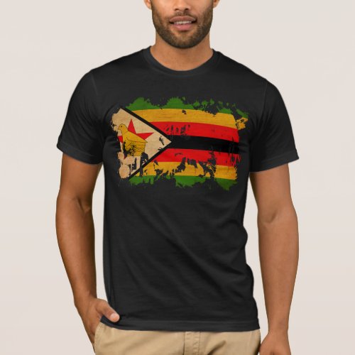 Zimbabwe Flag T_Shirt
