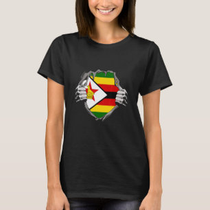 Zimbabwe flag T-Shirt