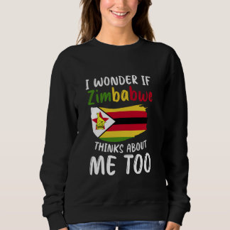 Zimbabwe Flag Zimbabwean Sweatshirt