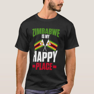 Zimbabwe Flag Zimbabwean T-Shirt