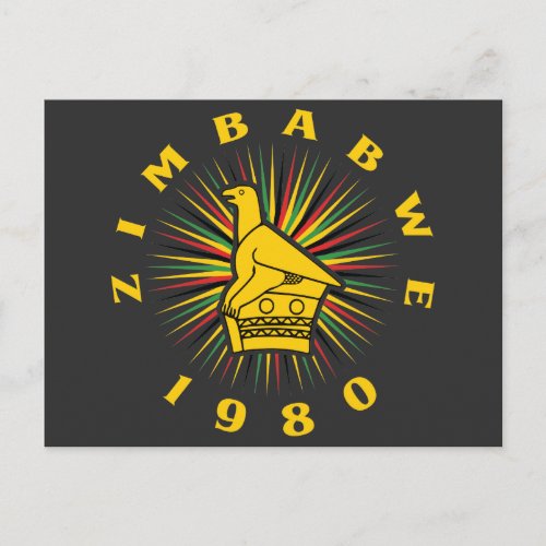 Zimbabwe Independence Day Postcard
