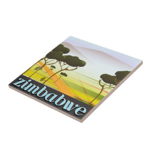 Zimbabwe Ceramic Tiles | Zazzle Zimbabwe Ceramic Tiles | Zazzle